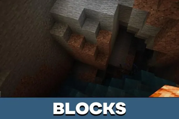 Blocks from Cave Mod for Minecraft PE