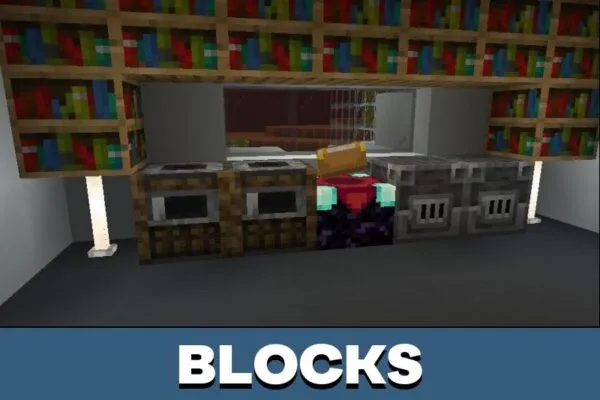 Blocks from Mars Map for Minecraft PE