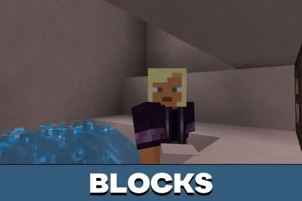 Blocks from Skibidi Toilet Map for Minecraft PE