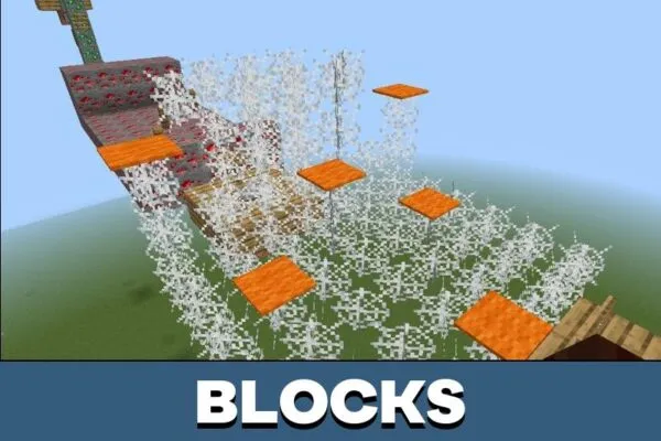 Blocks from Unlimited Parkour Map for Minecraft PE