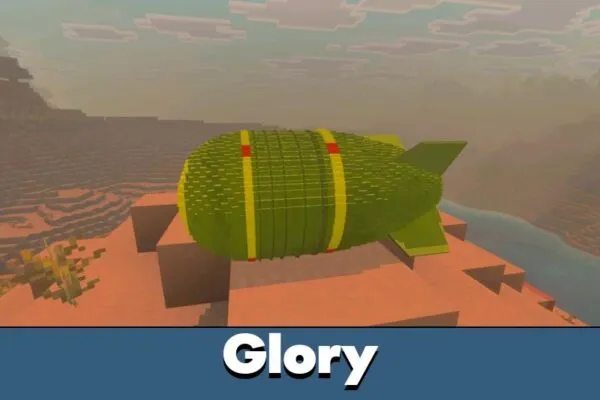 Glory from Bomb Mod for Minecraft Bedrock