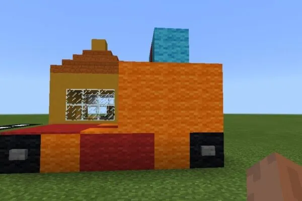 Building from House and Shop Map for Minecraft PE