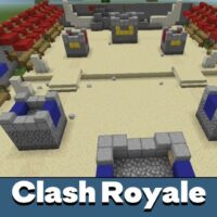 Clash Royale Map for Minecraft PE
