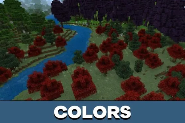 Colors from Swamp Mod for Minecraft PE