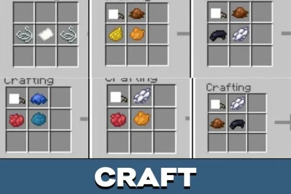 Craft from Mask Mod for Minecraft PE