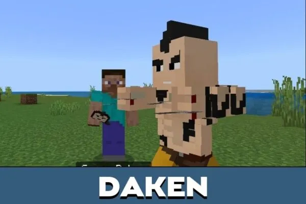 Daken from Deadpool Mod for Minecraft PE