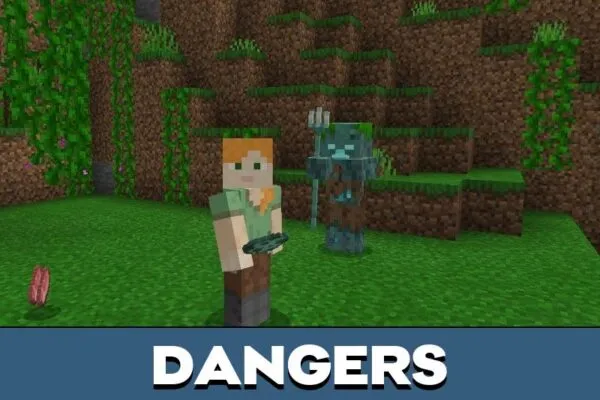 Dangers from Difficulty Mod for Minecraft PE