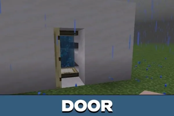 Door from Skibidi Toilet Map for Minecraft PE