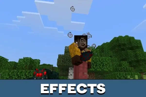 Effects from Difficulty Mod for Minecraft PE