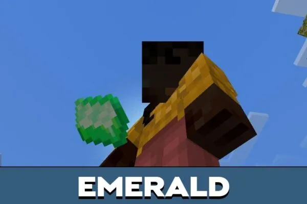 Emerald from Mineral Texture Pack for Minecraft PE