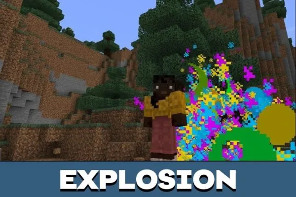 Explosion from RGB Texture Pack for Minecraft PE