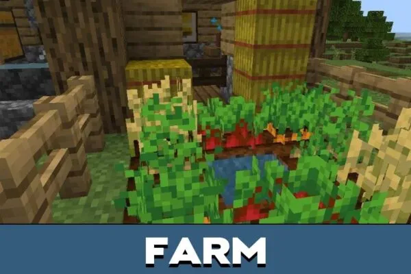 Farm from Start Map for Minecraft PE