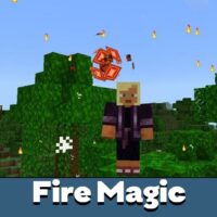 Fire Magic Mod for Minecraft PE