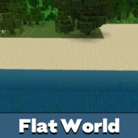 Flat World Mod for Minecraft PE