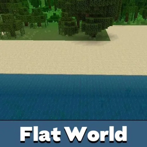 Flat World Mod for Minecraft PE