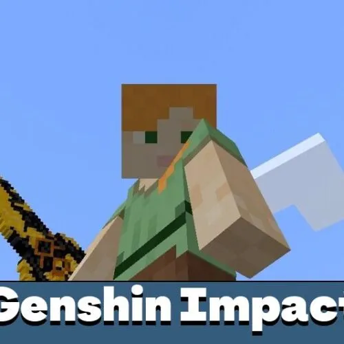 Genshin Impact Texture Pack for Minecraft PE