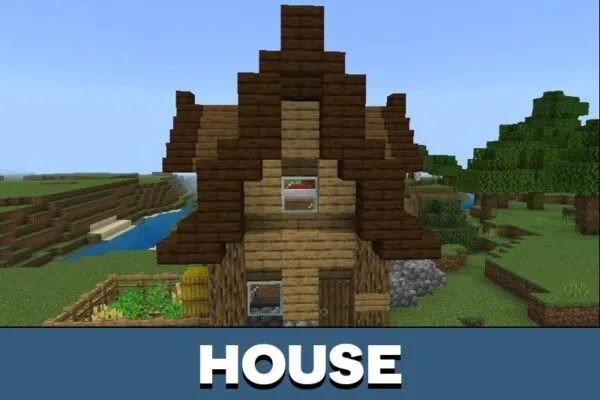 House from Start Map for Minecraft PE