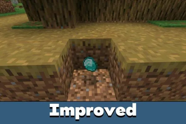 Improved mechanics from Archaeology Mod for Minecraft PE
