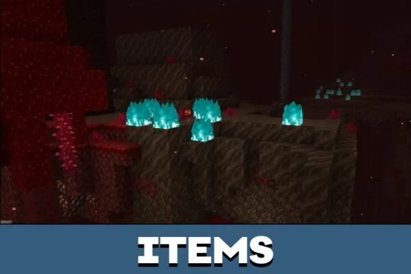 Items from Nether Mod for Minecraft PE