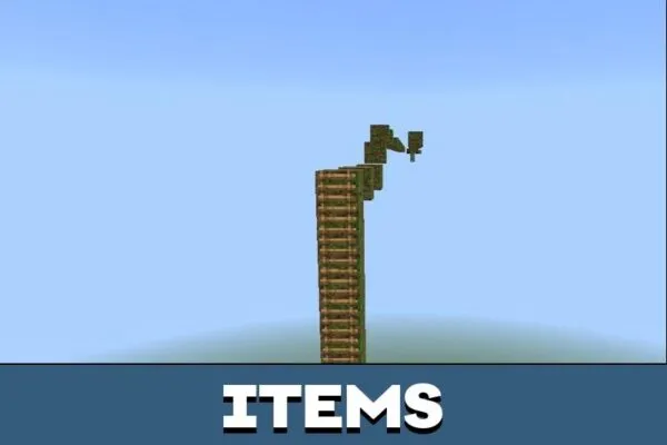 Items from Parkour Blocks Map for Minecraft PE