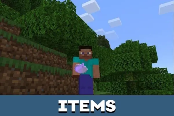 Items from Quartz Mod for Minecraft PE