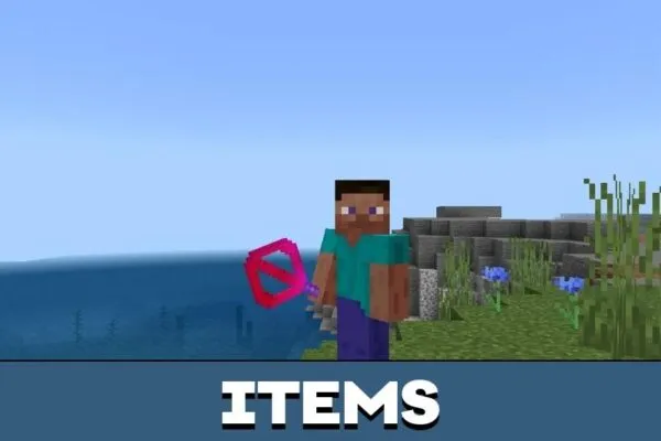 Items from Sans Mod for Minecraft PE