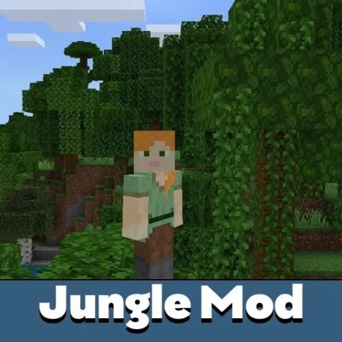 Jungle Mod for Minecraft PE