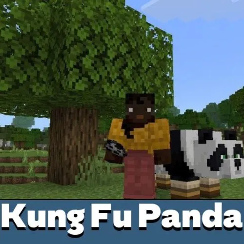 Kung Fu Panda Texture Pack for Minecraft PE