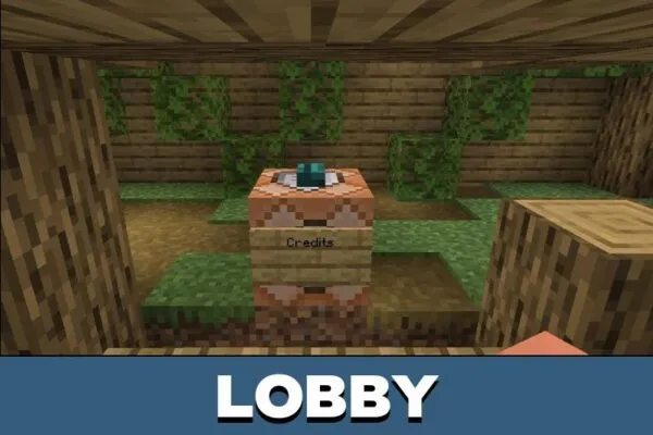 Lobby from One Block Map for Minecraft PE