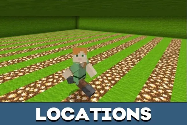 Locations from Parkour Blocks Map for Minecraft PE