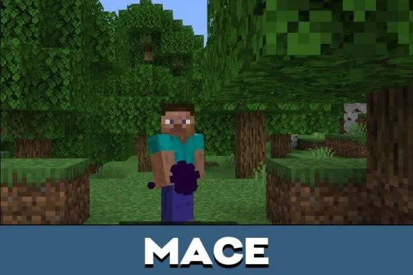 Mace from Amethyst Mod for Minecraft PE