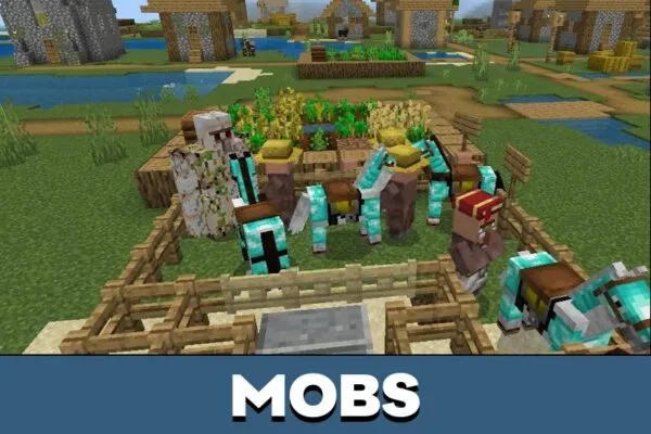 Mobs from Castle Defence Map for Minecraft PE