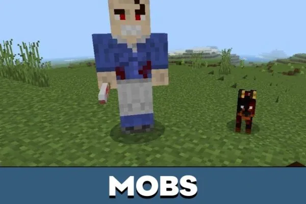 Mobs from Resident Evil Mod for Minecraft PE