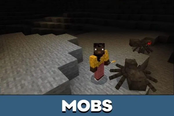 Mobs from Torch Mod for Minecraft PE