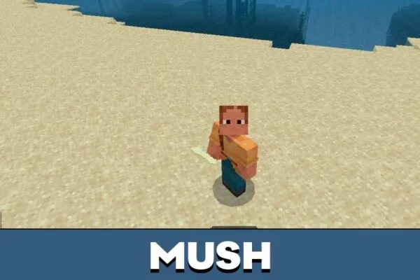 Mush from Custom Weapons Mod for Minecraft PE