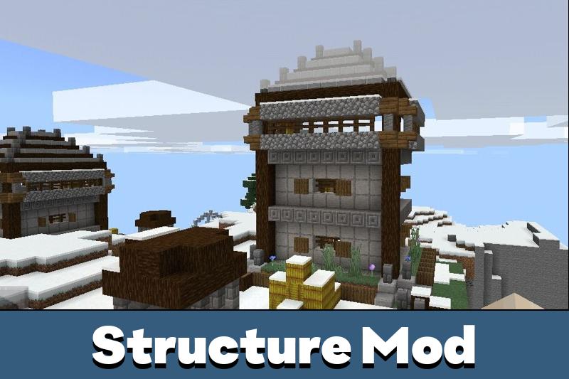 Download New Structures Mod for Minecraft PE New Structures Mod for MCPE