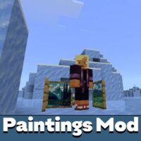 Paintings Mod for Minecraft PE