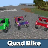 Quad Bike Mod for Minecraft PE