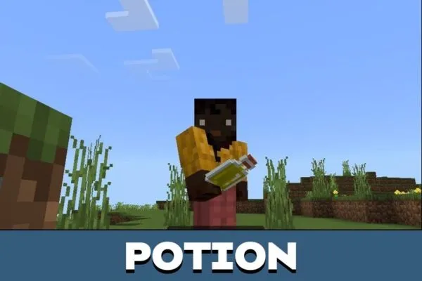 Potion from Mob Eggs Mod for Minecraft PE