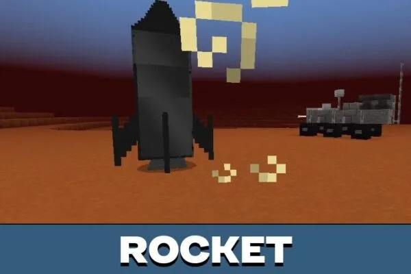 Rocket from Mars Map for Minecraft PE