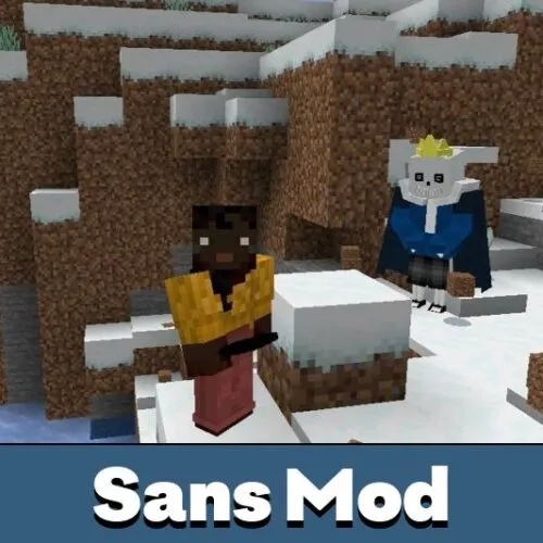 Sans Mod for Minecraft PE