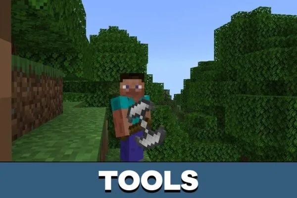 Tools from Quartz Mod for Minecraft PE