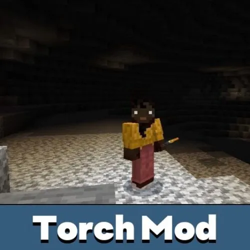 Torch Mod for Minecraft PE