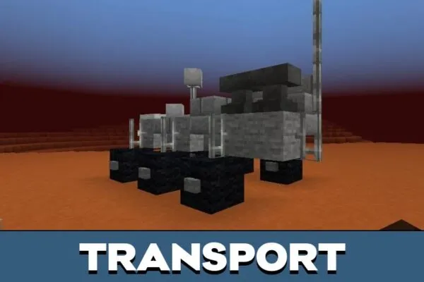 Transport from Mars Map for Minecraft PE