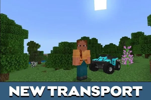 Transport from Quad Bike Mod for Minecraft PE