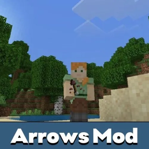 Arrows Mod for Minecraft PE