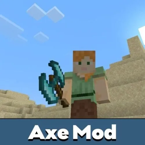 Axe Mod for Minecraft PE