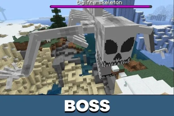 Boss from Skeleton Mod for Minecraft PE