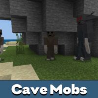 Cave Mobs Mod for Minecraft PE