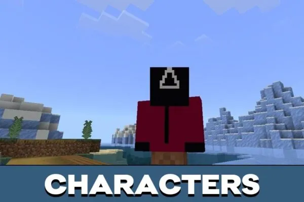 Characters from Costumes Mod for Minecraft PE